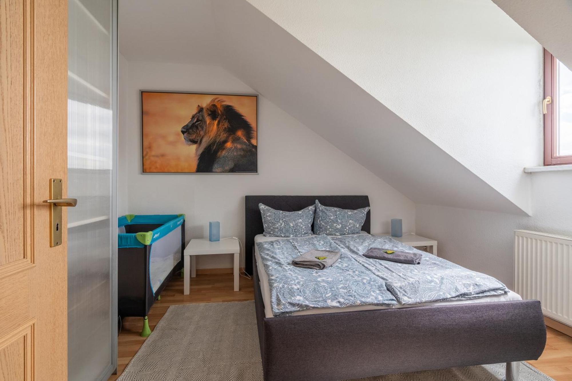 Gemuetliche Dachgeschosswohnung -Waldstrassenviertel Lipsk Zewnętrze zdjęcie